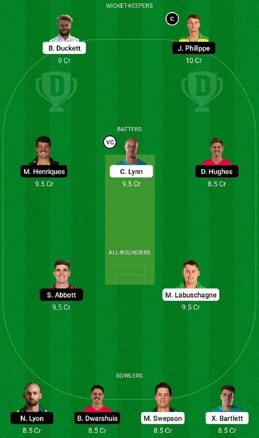 HEA vs SIX Dream11 Fantasy Tip #1