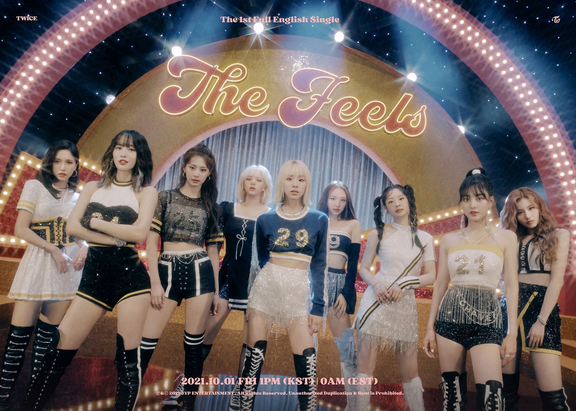 TWICE &#039;The Feels&#039; concept photo (Image via @JYPETWICE/Twitter)