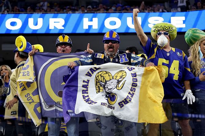 WATCH: Massive brawl breaks out among Rams fans after playoff win against Cardinals