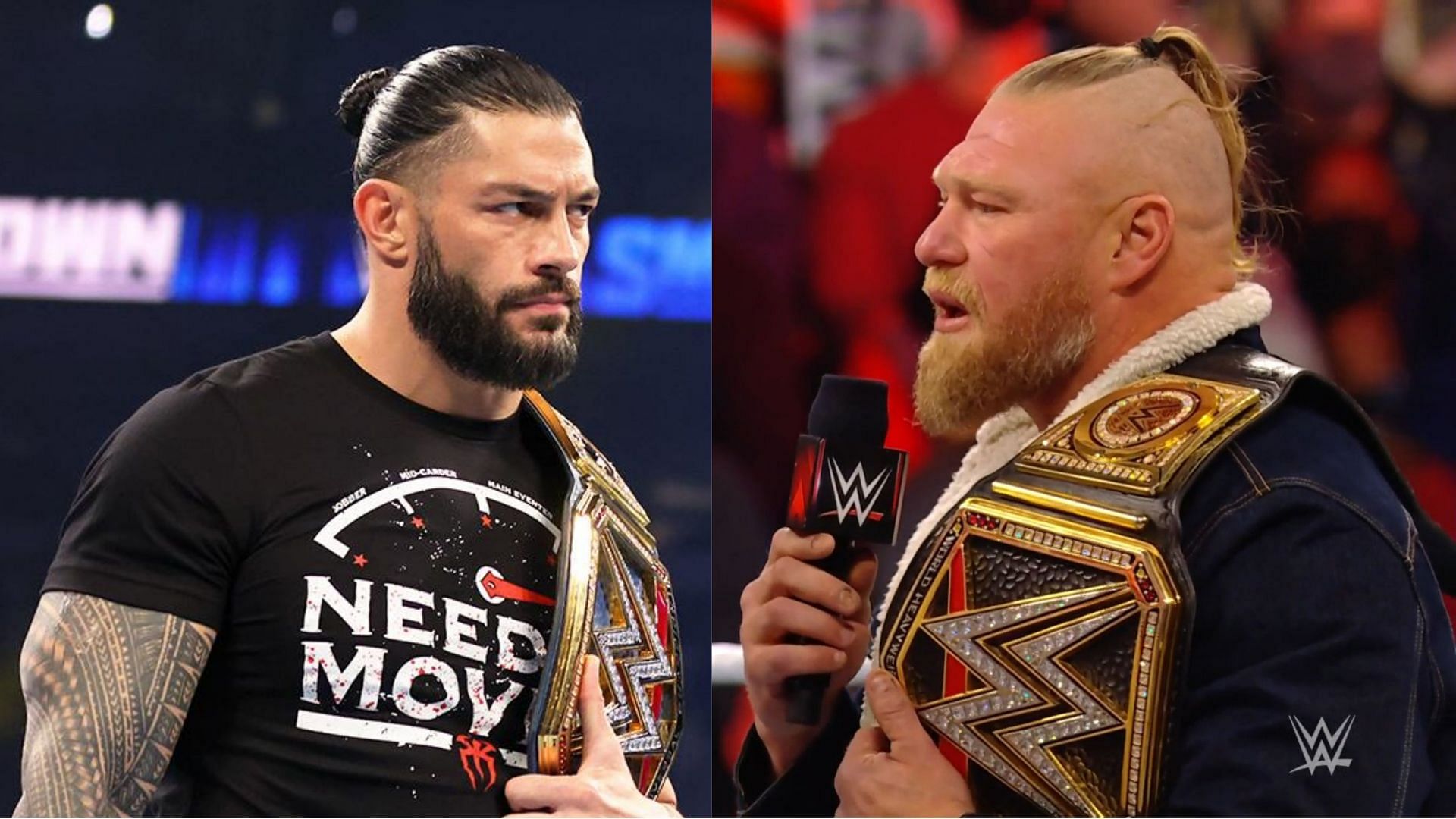 Reigns and Lesnar could be on a collision course soon.