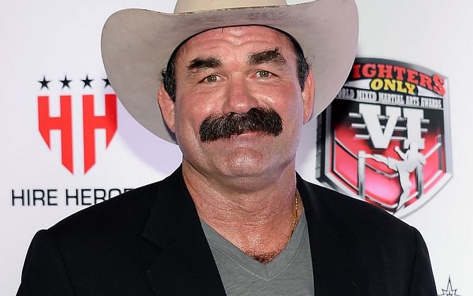 Watch: Don Frye punches fan in the stands at UFC 270