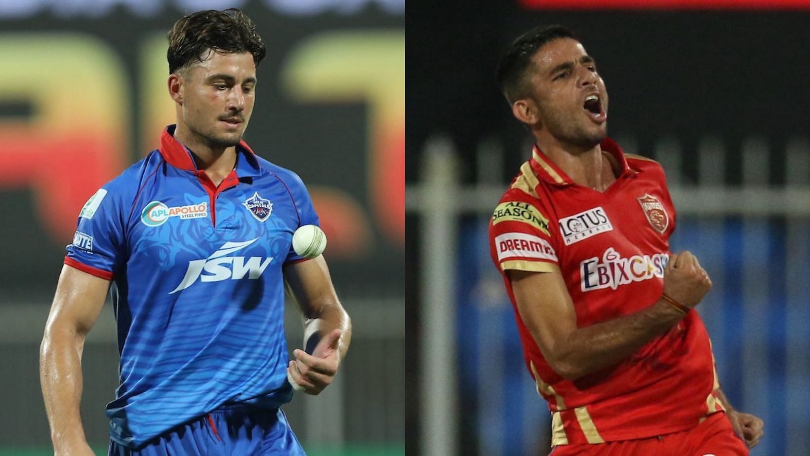 Marcus Stoinis (L) and Ravi Bishnoi will join KL Rahul at Lucknow.