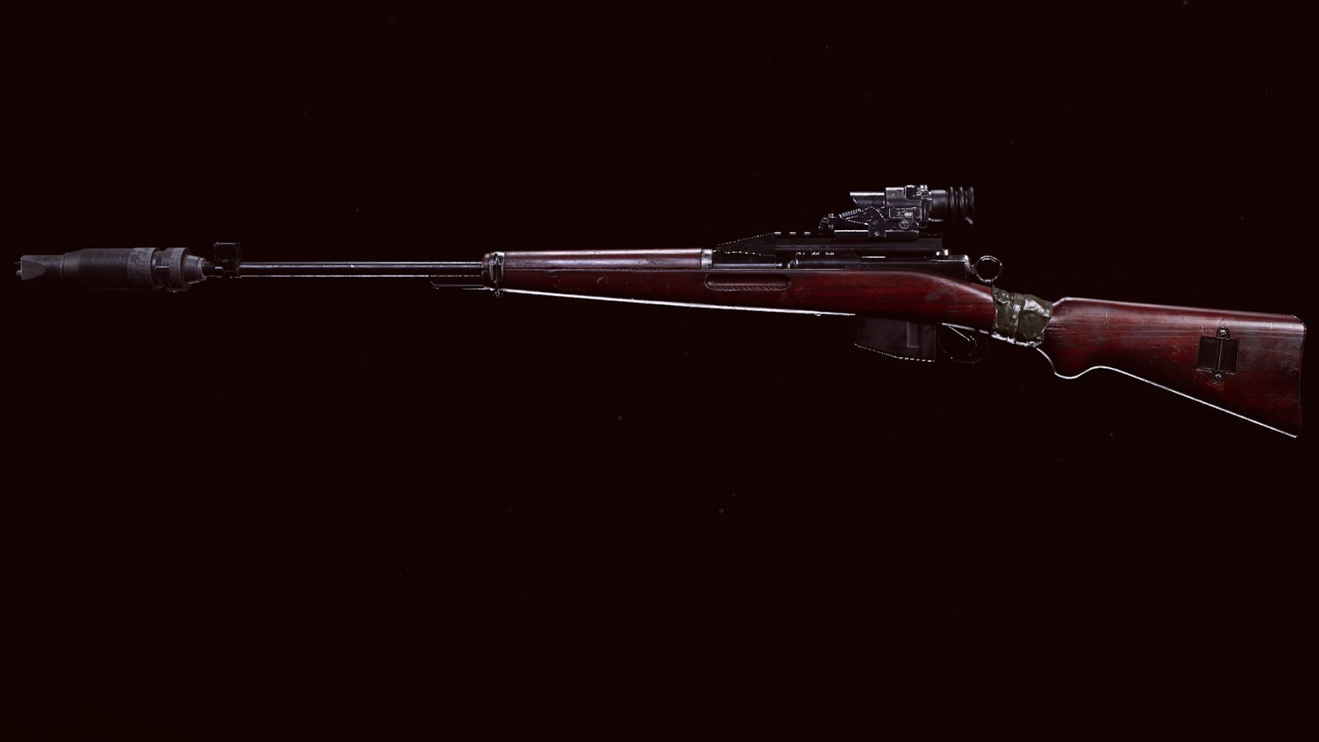 It&#039;s pretty identical to the WWII marksman rifle (Image via Call of Duty)