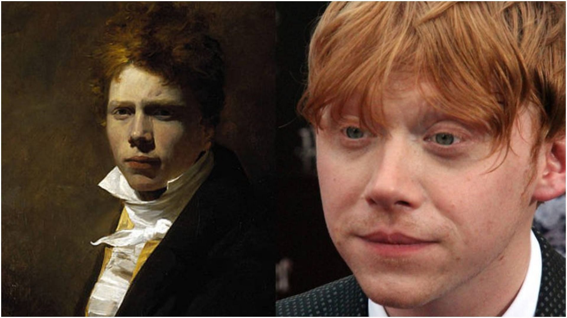 Rupert Grint and his lookalike (Images via Wikimedia Commons)