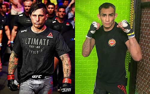 Gregor Gillespie (L) and Tony Ferguson (R) vai Instagram @gregorthegift and @tonyfergusonxt