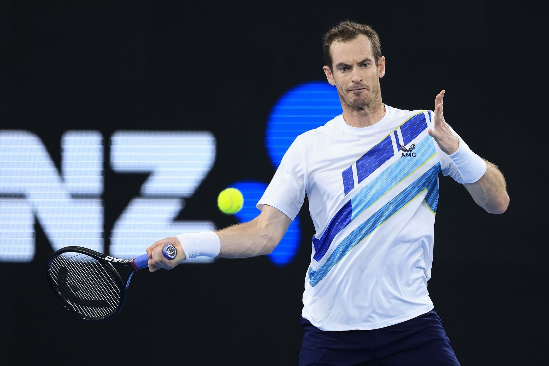 Andy Murray at the Sydney Tennis Classic 2022