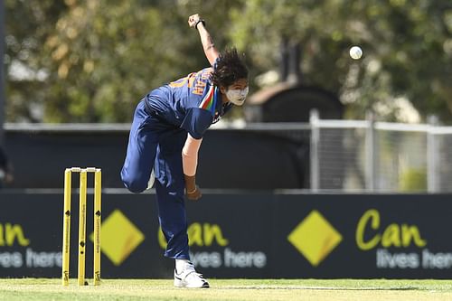 India women’s fast bowler Jhulan Goswami. Pic: Getty Images