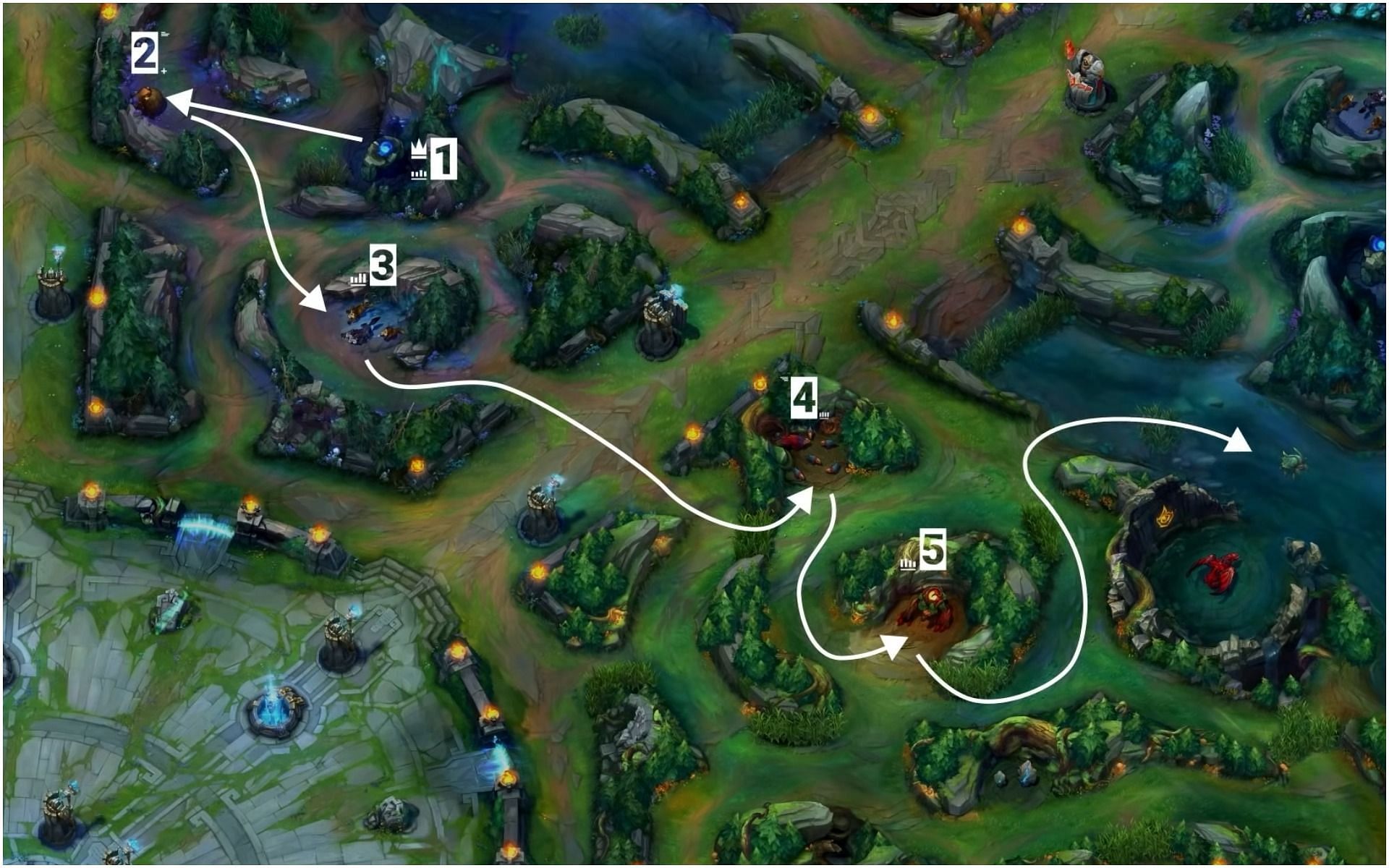League of Legends' best jungle routes for solo queue players in season 12