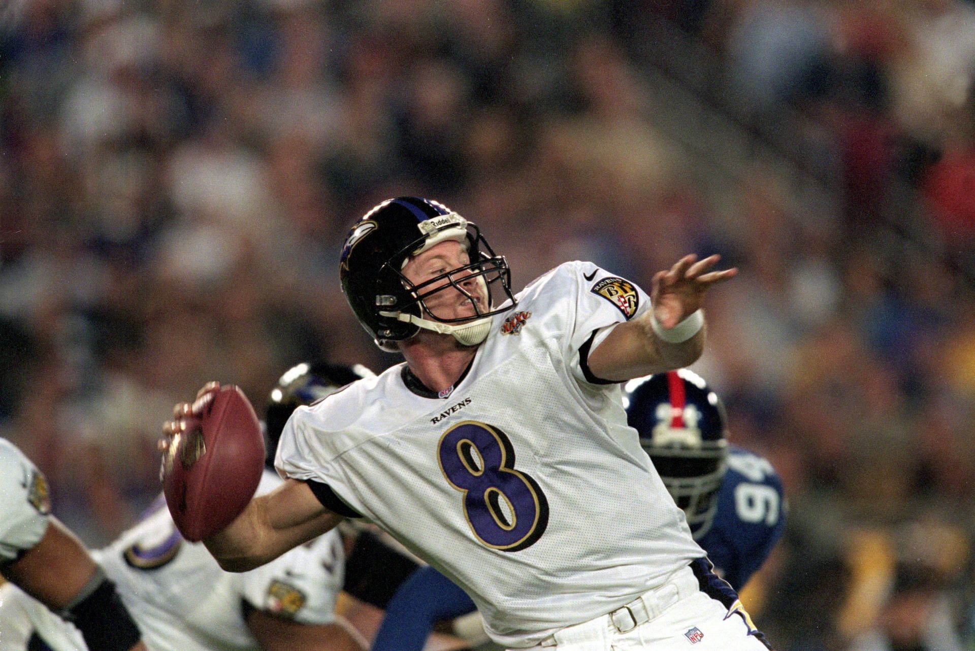 Baltimore Ravens quarterback Trent Dilfer