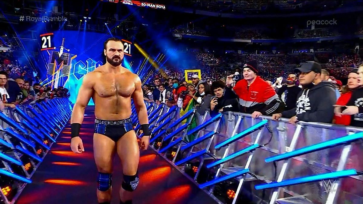 WWE Royal Rumble 2022 में ड्रू मैकइंटायर ने की शानदार वापसी