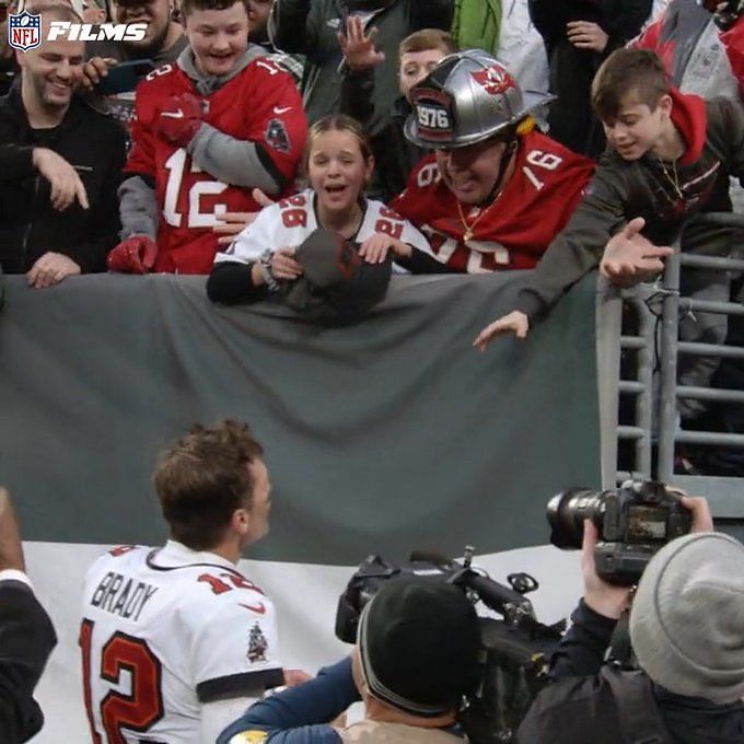 VIDEO: Tom Brady Gives Young Fan His Hat, Brings Him to Tears