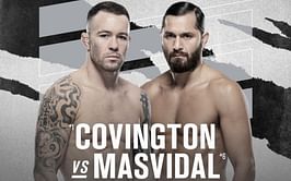 Colby Covington continues verbal assault on Jorge Masvidal - "You turned your back on me"