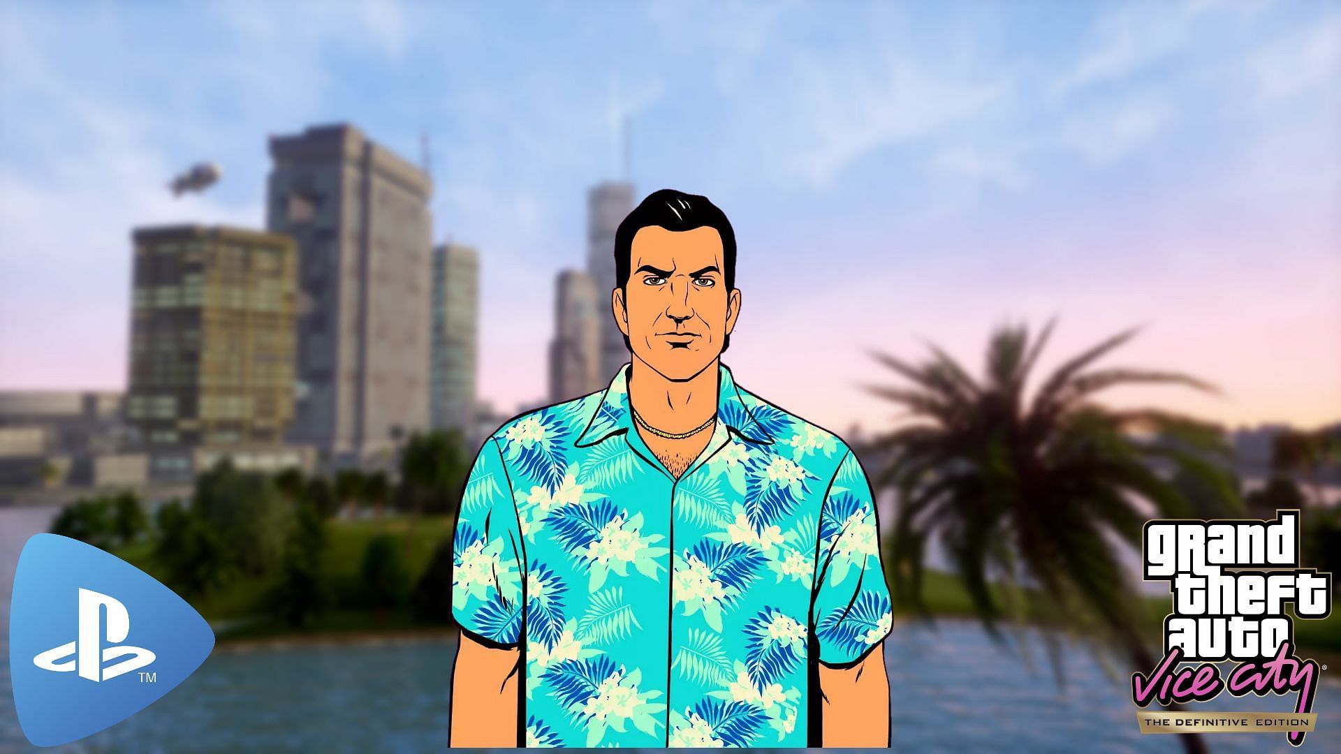The Definitive Edition of Vice City is finally available on PlayStation Now (Image via Sportskeeda)