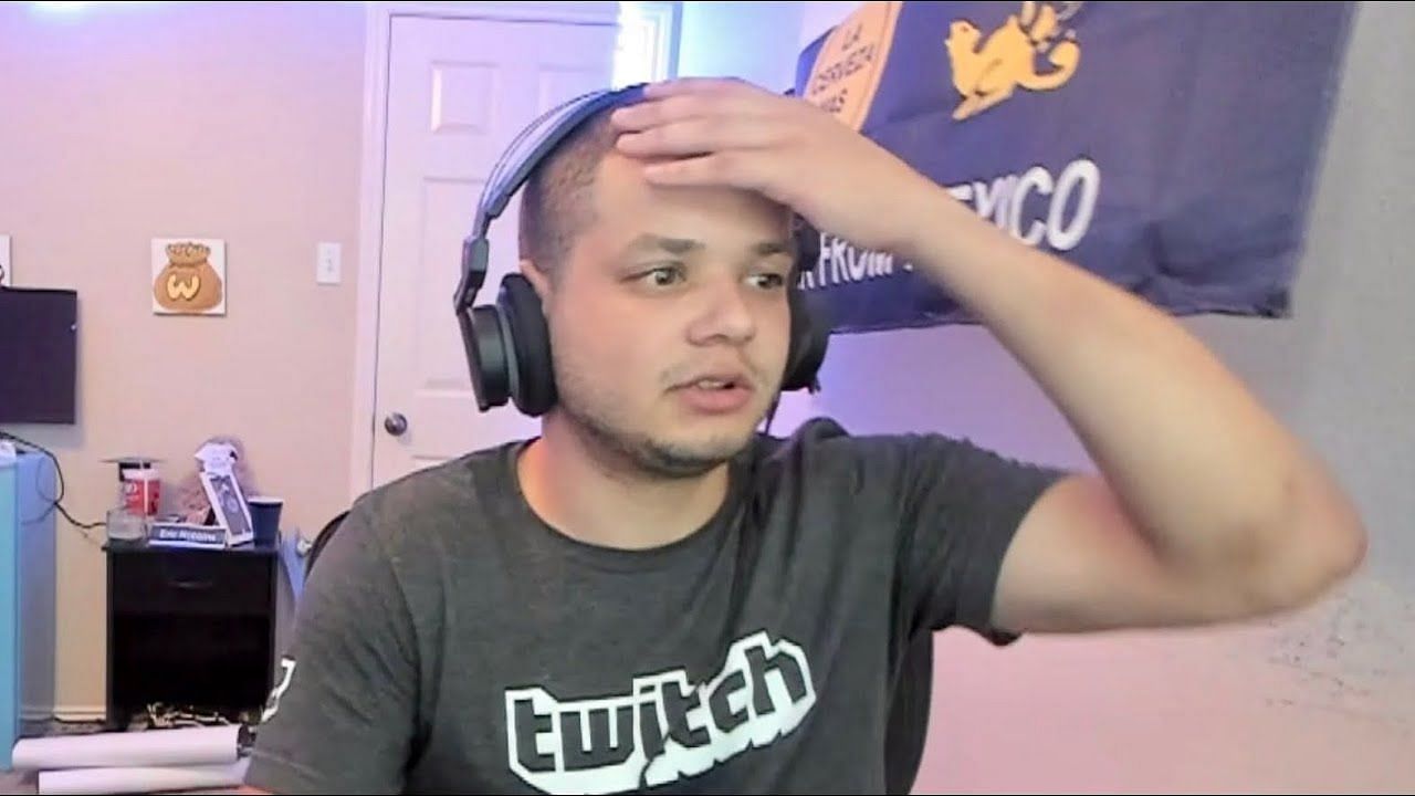 Erobb221 explains his stance on wearing masks during the pandemic (Image via peepo on YouTube)