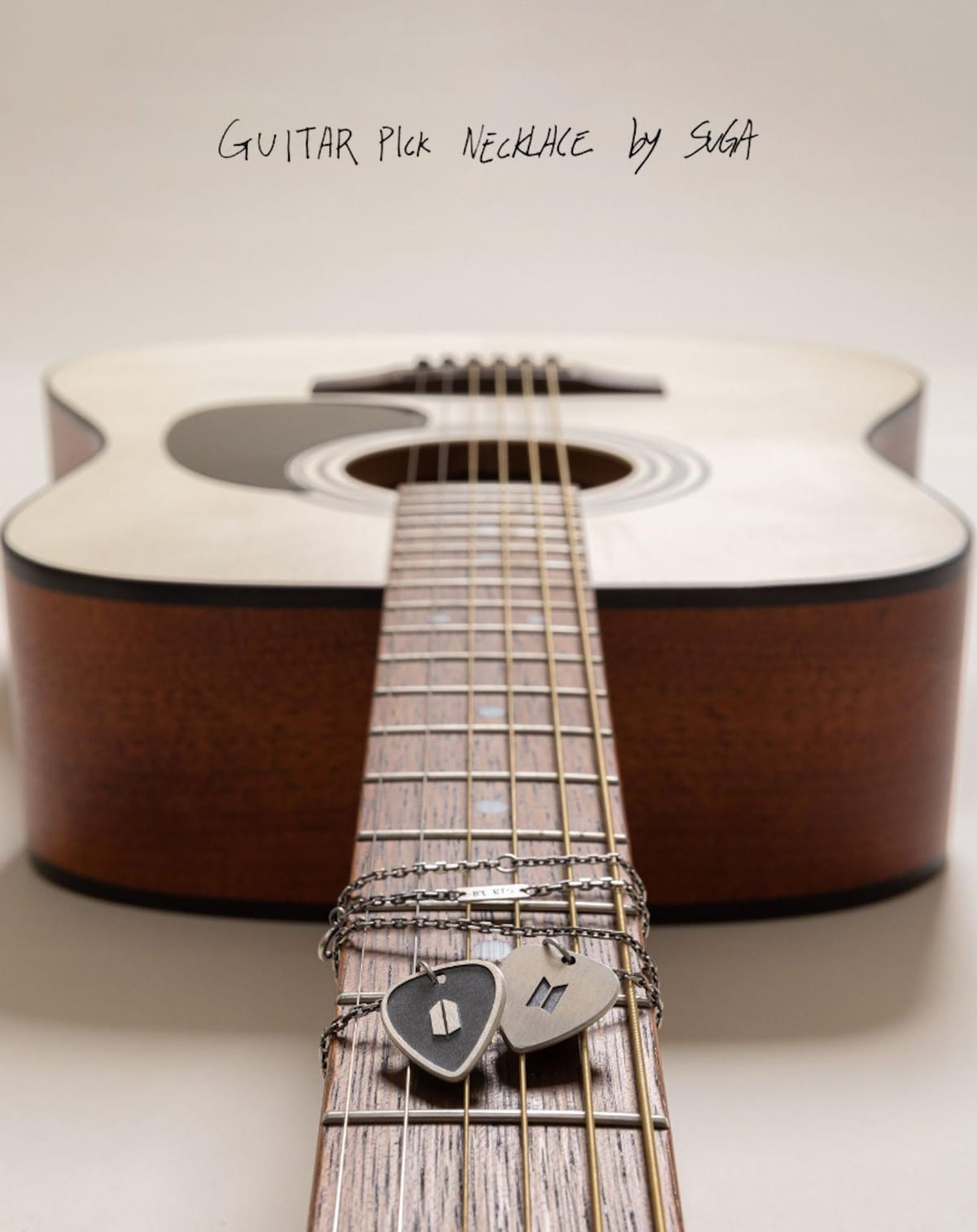 BTS' Suga's guitar pick necklace Where to buy, release date, and more