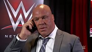 "There's an idea for me managing him and him turning on me" - Kurt Angle teases WWE return to face young star