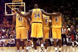 “It’s not throw the ball at Shaq, and Shaq shoots it every time or throw the ball to Kobe” - Shaquille O'Neal says every single member of the team is involved when it comes to winning a championship