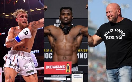 Jake Paul sends a clear message to Dana White after Francis Ngannou's recent complaints