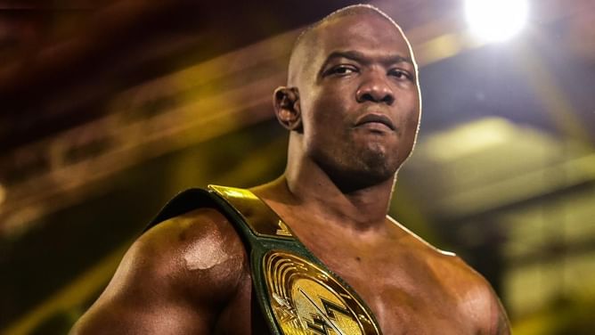 Shelton Benjamin reacts to being left out of the 2022 Royal Rumble match