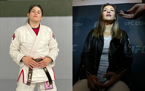 Julia Avila (left) & Miesha Tate (right) [Image Credits- @ragingpandamma on Instagram]