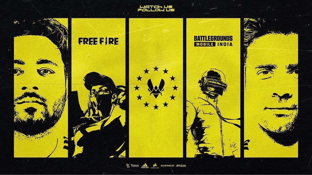 Team Vitality enters Free Fire and BGMI (Image via Team Vitality/Instagram)