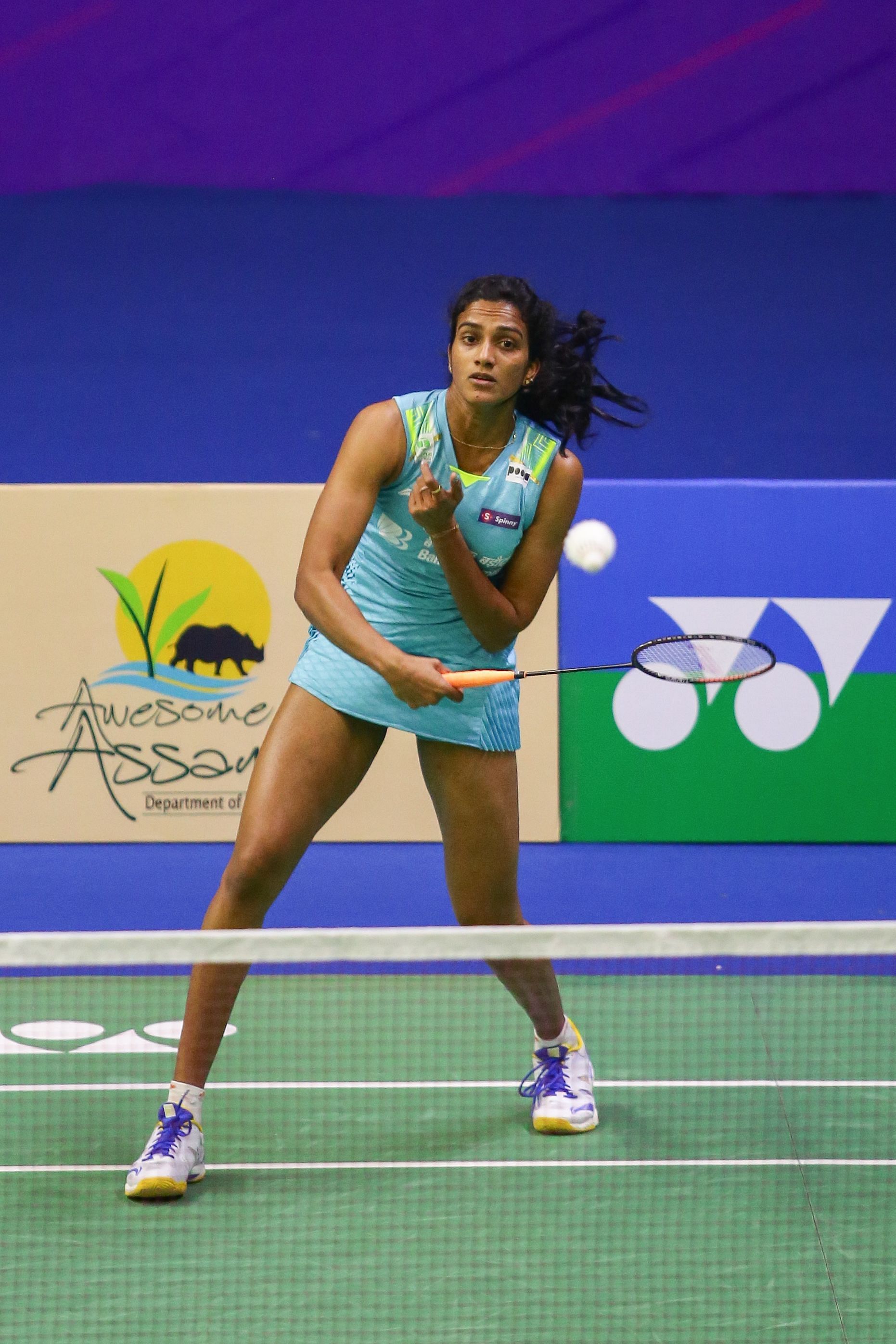 Top seed PV Sindhu beat Sri Krishna Priya Kudaravalli 21-5, 21-16 in the first round