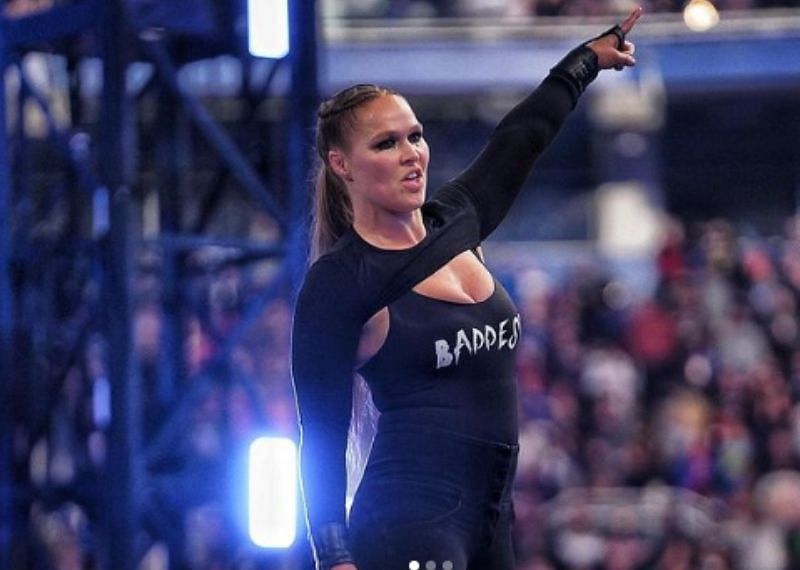 WWE Royal Rumble 2022 में रोंडा राउजी ने धमाकेदार वापसी की