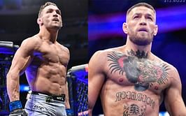 Watch: Michael Chandler pulls off Conor McGregor's billionaire strut in front of a Proper No. Twelve Irish Whiskey sign