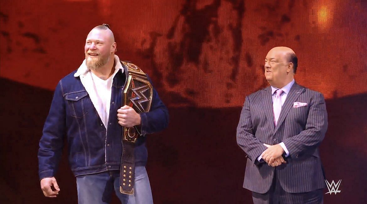 WWE Raw की शुरूआत में इस हफ्ते ब्रॉक लैसनर और बॉबी लैश्ले नजर आए