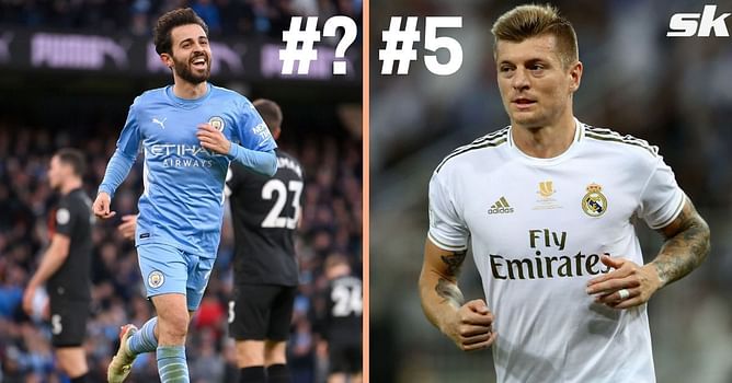 5 best central midfielders in the world right now based on ratings