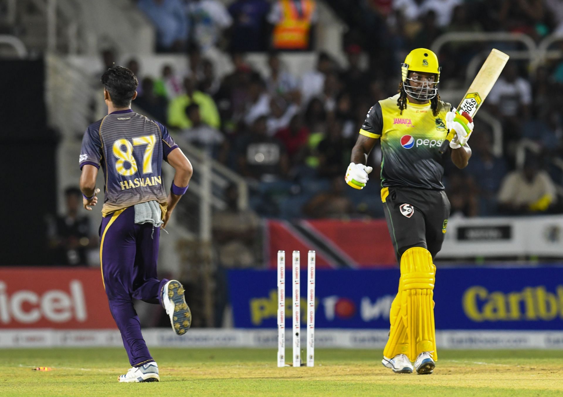 Trinbago Knight Riders&#039; registered 267/2 against Jamaica Tallahwahs in CPL 2019