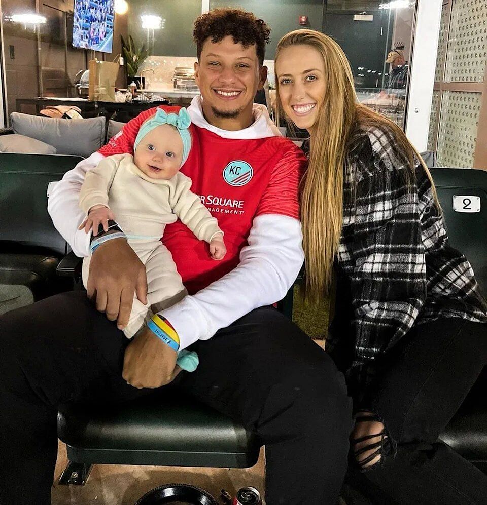 Patrick Mahomes and Brittany Matthews | Instagram