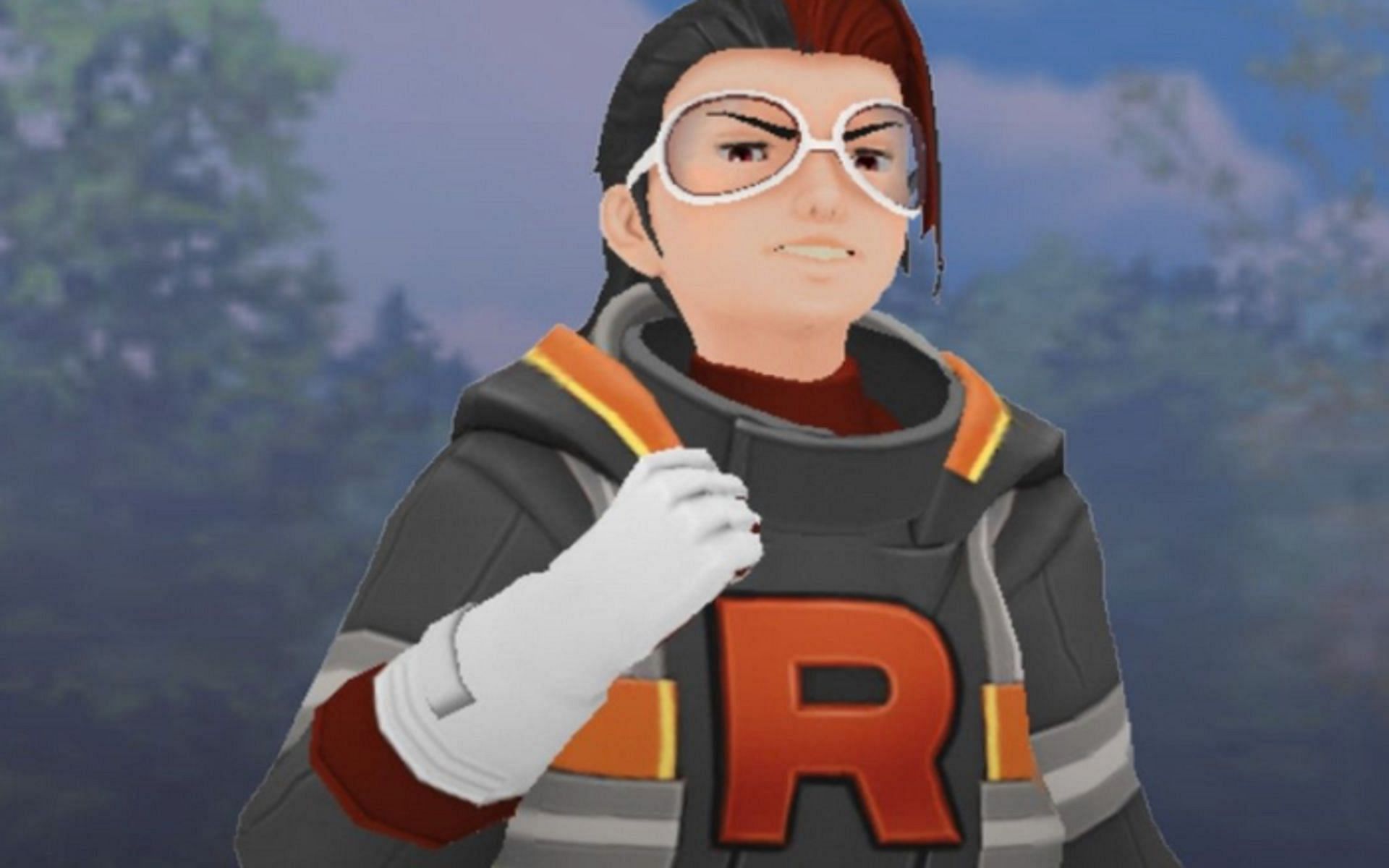 Team GO Rocket leader Arlo in Pokemon GO (Image via Niantic)