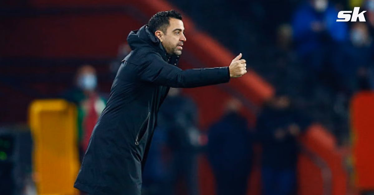 Barcelona manager Xavi Hernandez.
