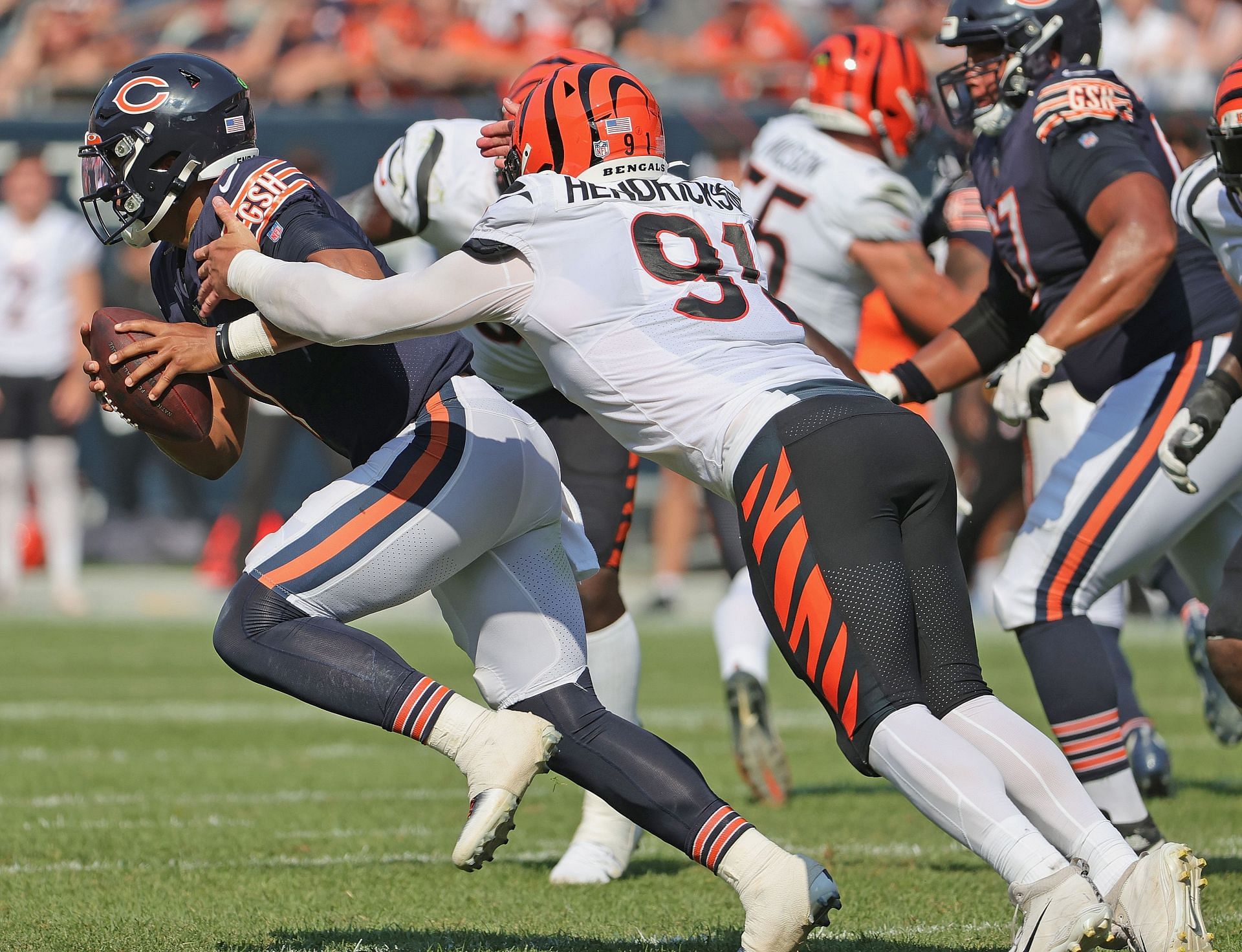 Cincinnati Bengals defensive end Trey Hendrickson