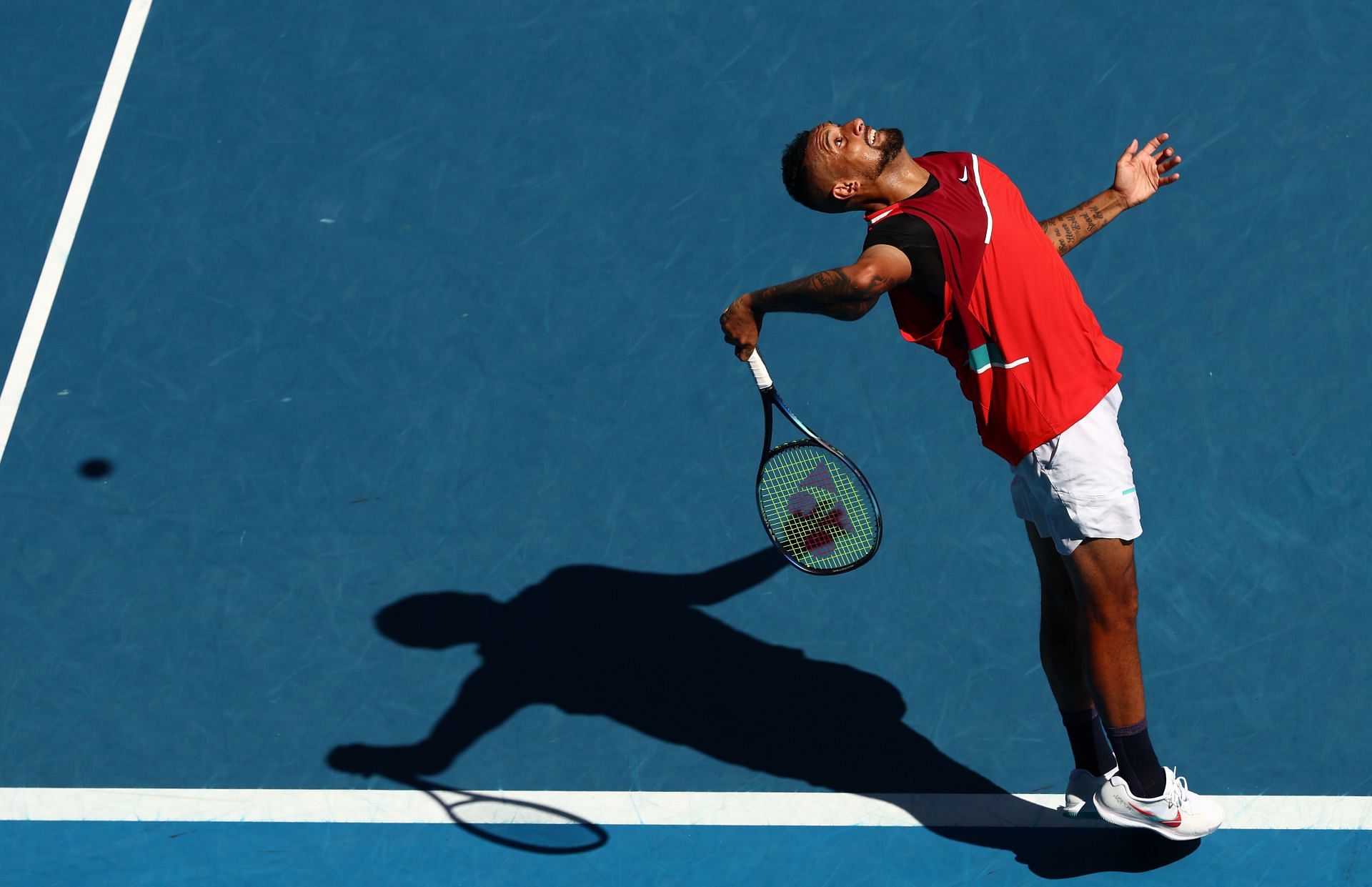 Nick Kyrgios at the 2022 Australian Open: Day 11