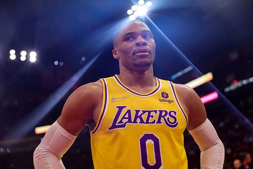 Russell Westbrook of the LA Lakers