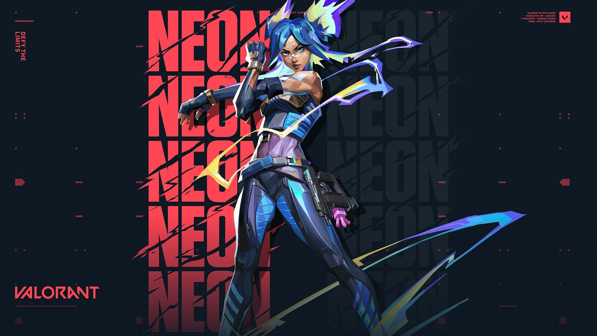 Lightning powers of Neon are unbeatable at the moment (Image via Riot Games)