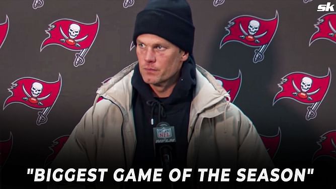 "Biggest game of our season" - Tom Brady looks ahead to NFL Wild Card Round