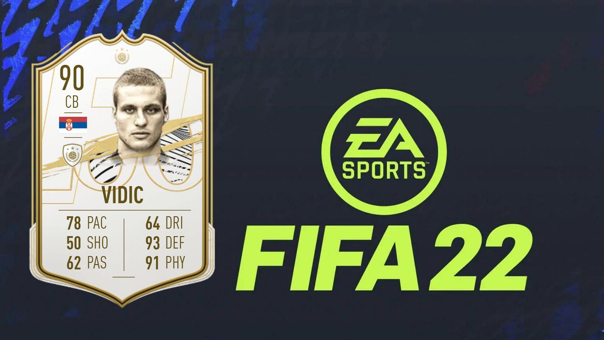 Nemanja Vidic Prime Icon SBC is now live in FIFA 22 (Image via Sportskeeda)