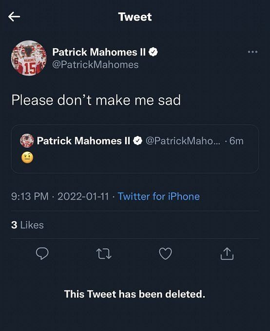 Tweet spreads false claim that Chiefs' victory is 'on hold' for Mahomes  probe