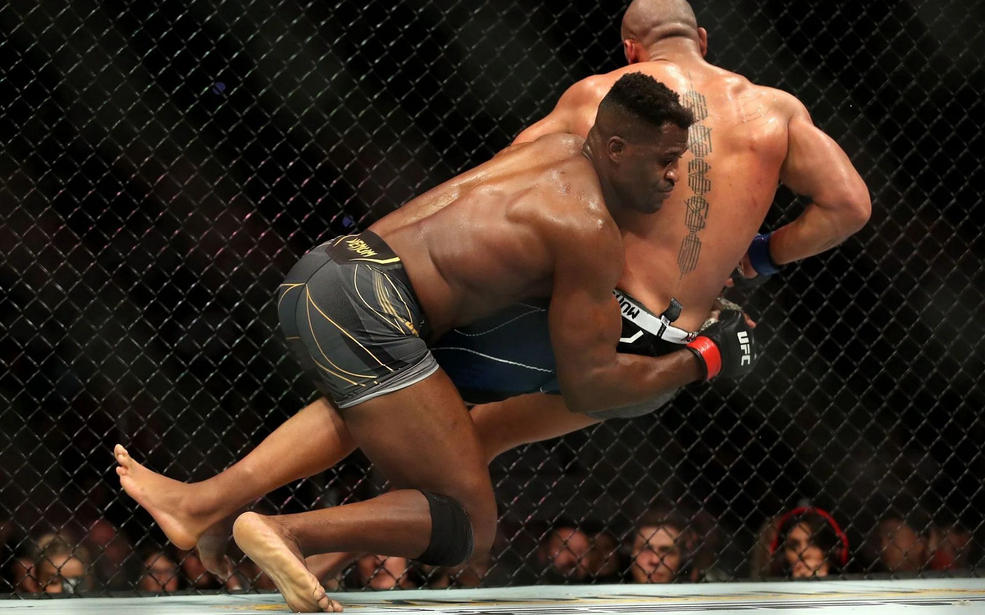 Francis Ngannou fought sheer adversity to retain his title at UFC 270