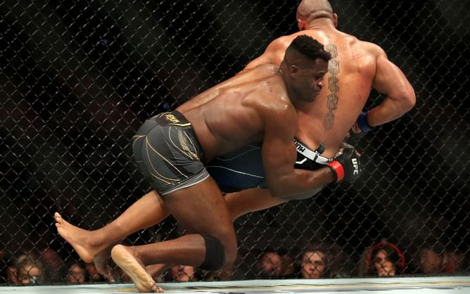 Coach Eric Nicksick details exactly how Francis Ngannou injured his knee weeks before UFC 270 - "The guy shot a very, very low single"