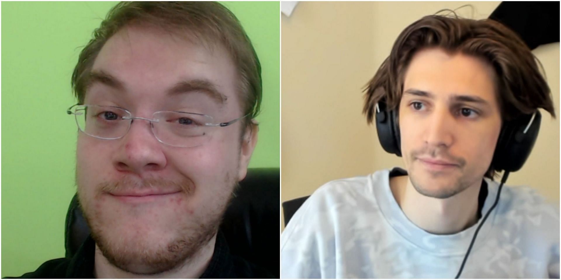 xQc was involved in a heated discussion with AdmiralBahroo on Twitter (Image via AdmiralBahroo, xQc)
