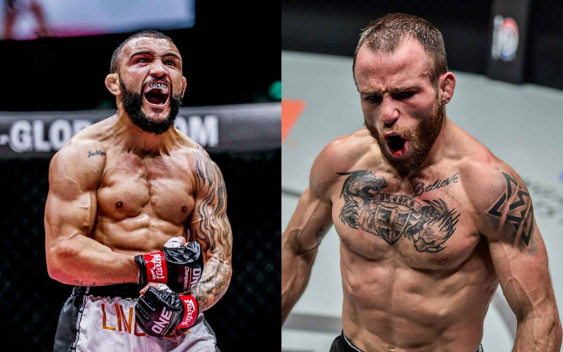 John Lineker (left), Jarred Brooks (right) [Photo: ONE Championship]