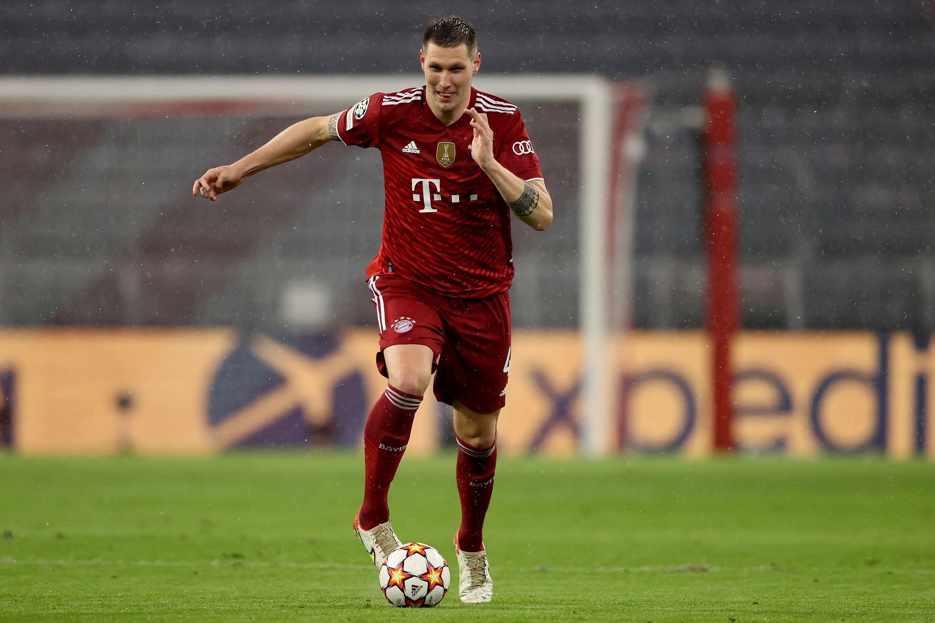 Niklas Sule in action during this season&#039;s UEFA Champions League.