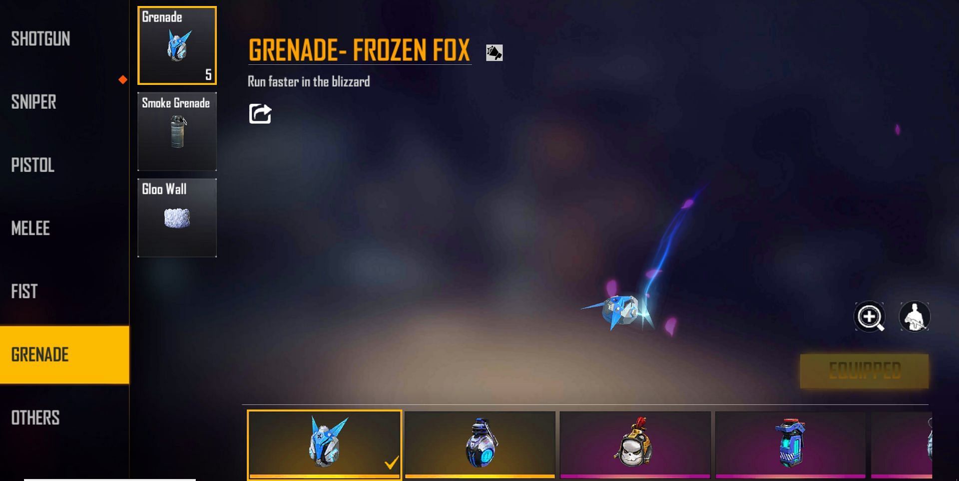 Head over to the &#039;Gloo Wall&#039; option (Image via Garena)