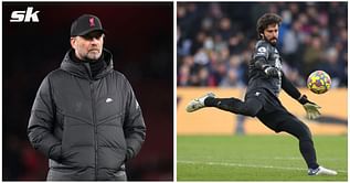 "Thank you for saving our backside again" - Jurgen Klopp reveals what he told Alisson after match-winning display for Liverpool