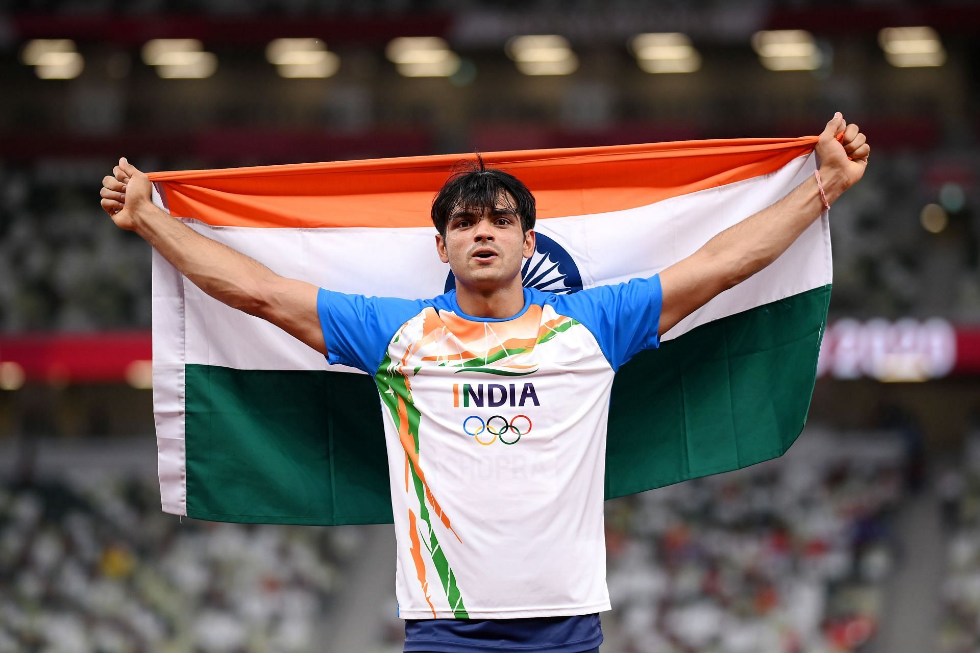 India&#039;s Neeraj Chopra at the Tokyo Olympics. (PC: Getty Images)