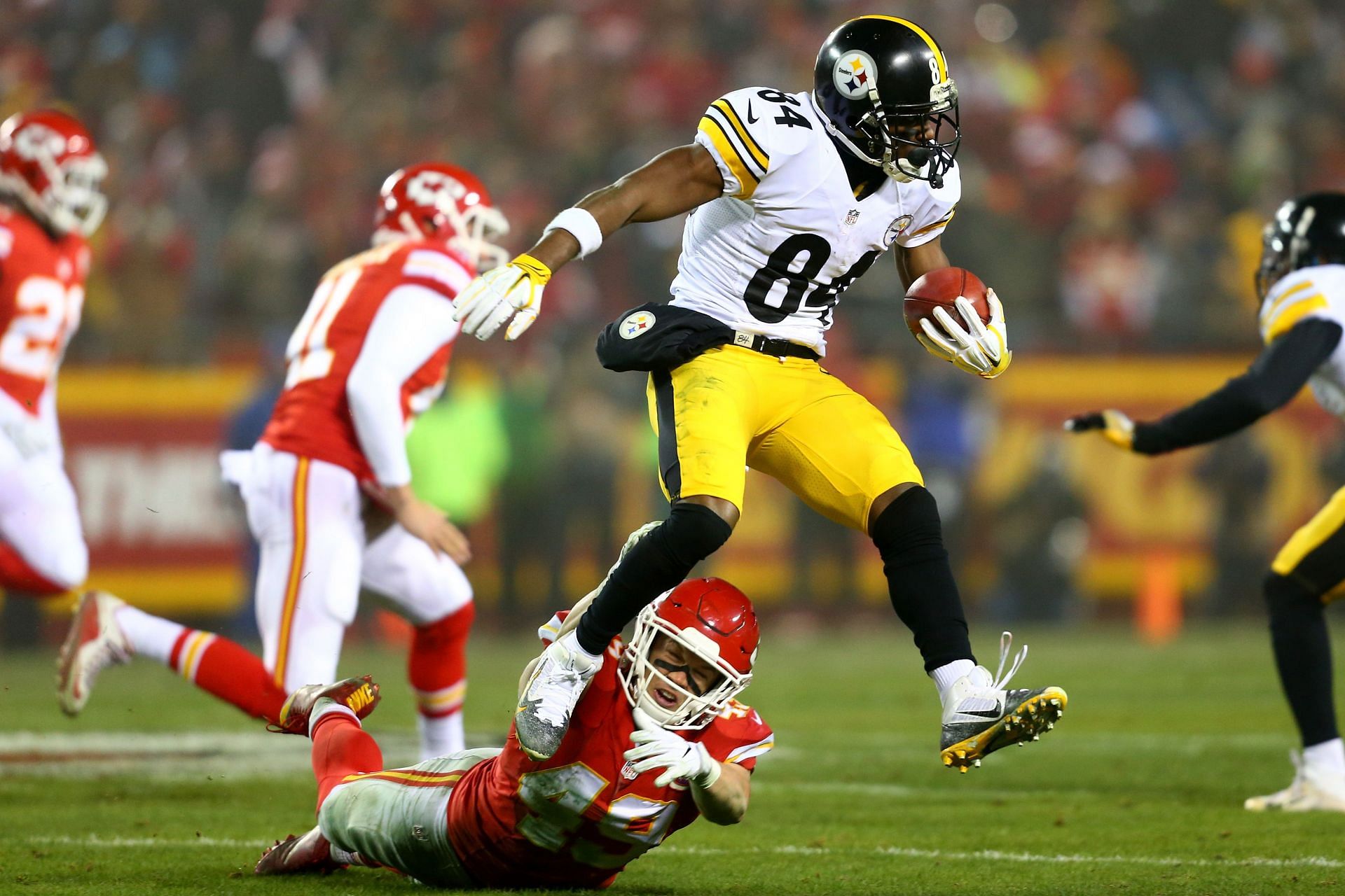 Brown&#039;s social media usage got him into trouble after a win over the Chiefs (Photo: Getty)